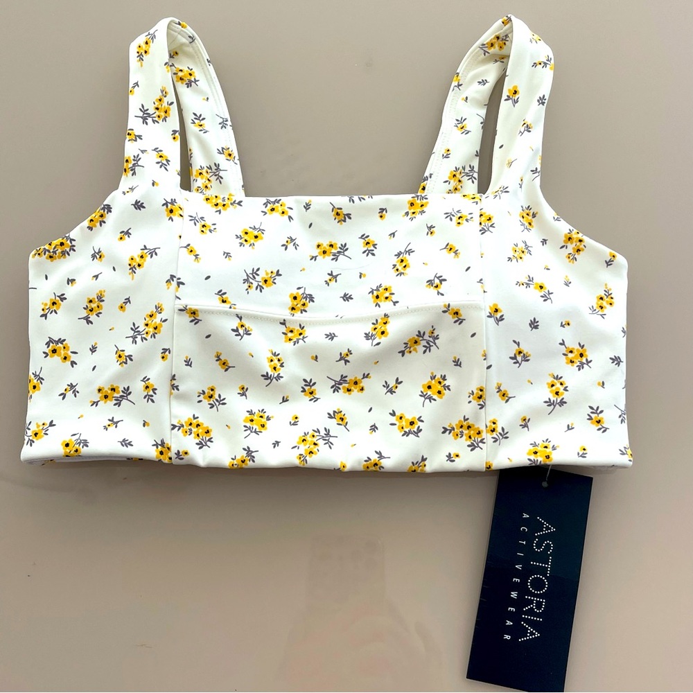 NWT Astoria LUXE BALANCE Miracle Sports Bra - Primrose size S